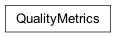 Inheritance diagram of cplex._internal._subinterfaces.QualityMetrics